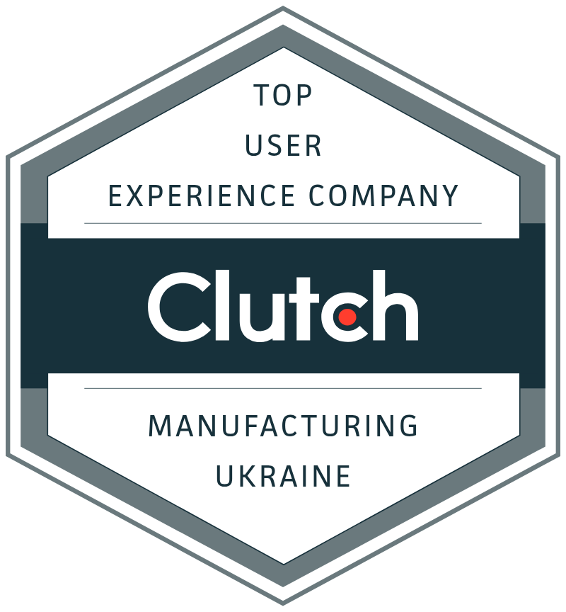 Clutch Top User Experience Company, Manufacturing, Ukraine